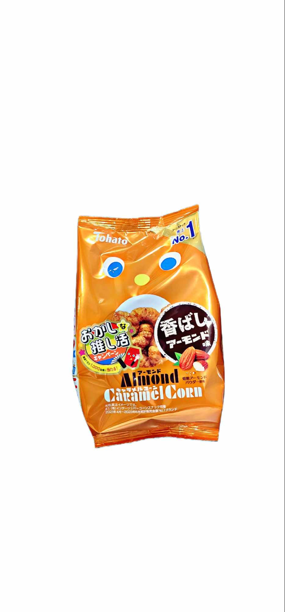 TOHATO-CARAMEL CORN SNACK (ALMOND)