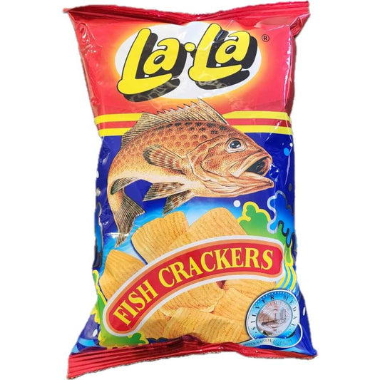 LALA FISH CRACKERS 100G