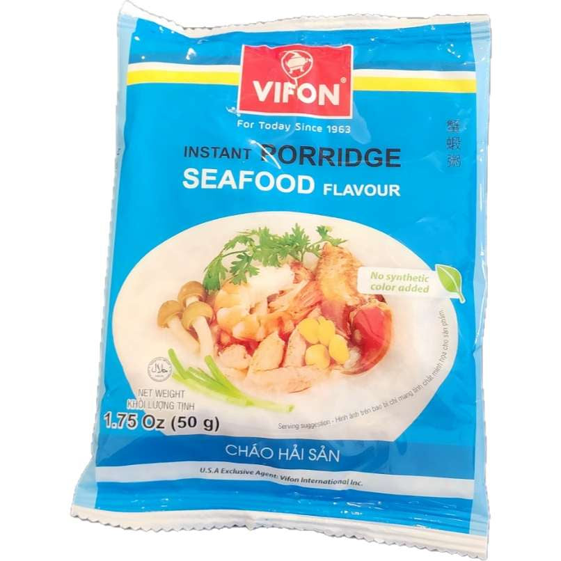 VIFON INSTANT PORRIDGE SEAFOOD FLAVOUR 50G