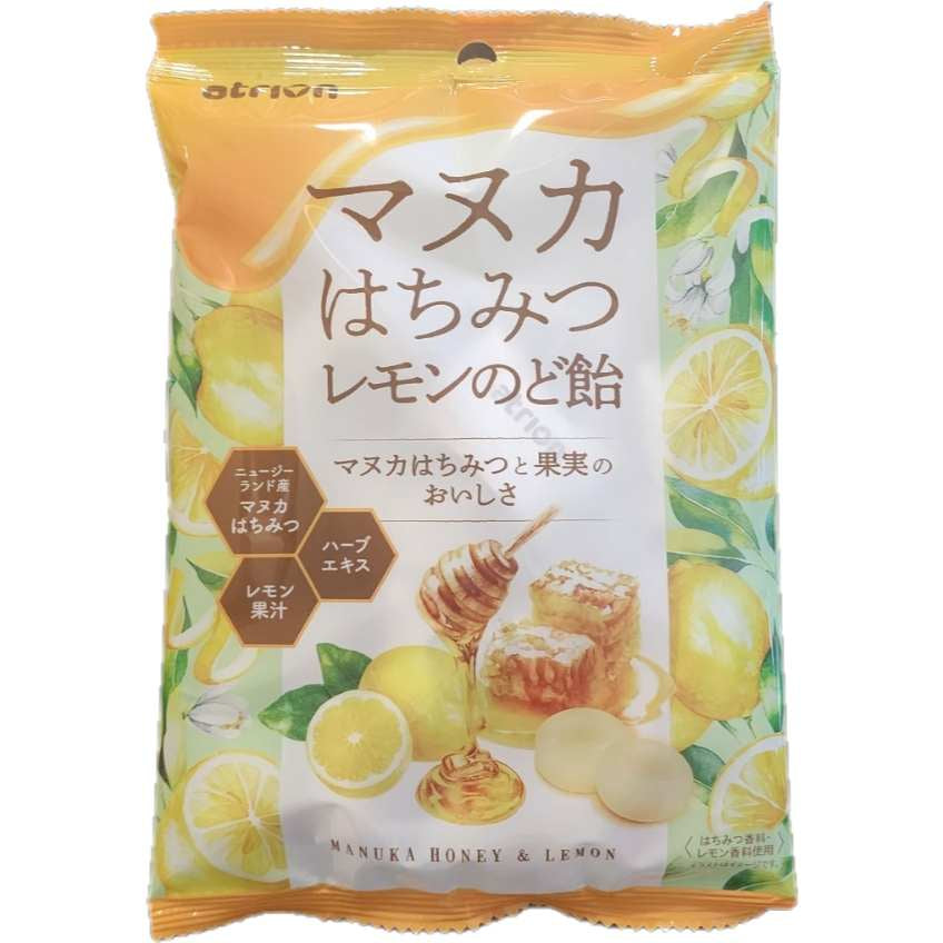 MEIJI-MANUKA HONEY LEMON CANDY THROAT 63G