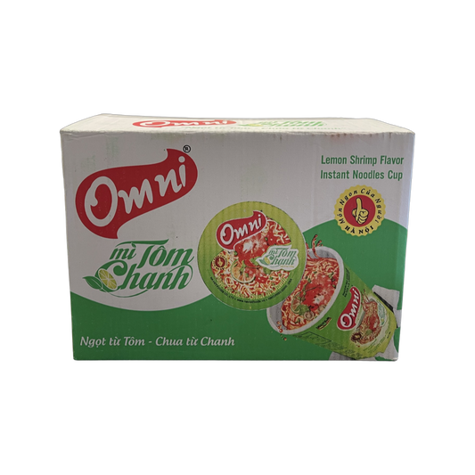 OMNI SHRIMP AND LEMON CUP CASE-24 cups