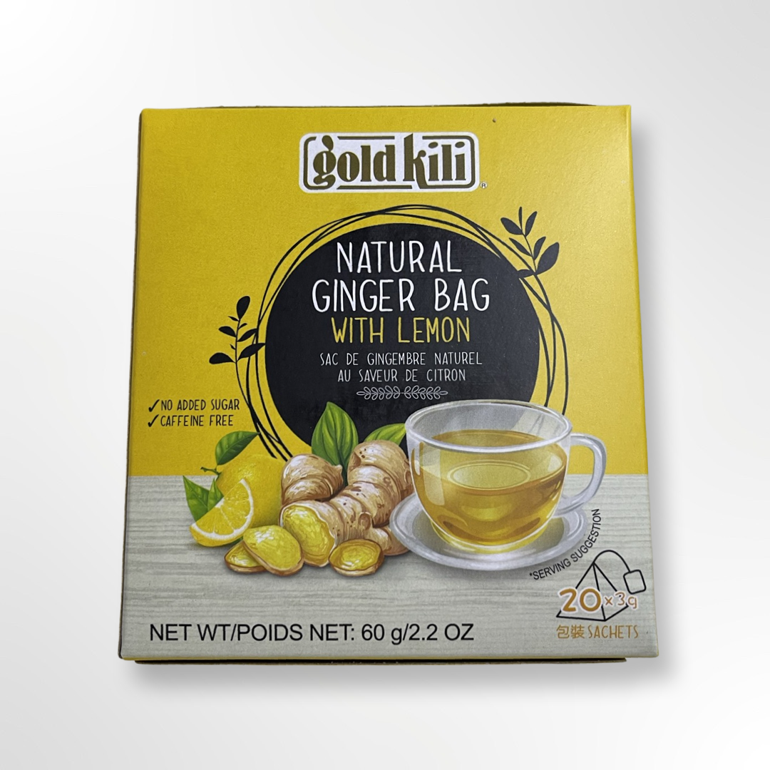 GK NATURAL GINGER LEMON   60G