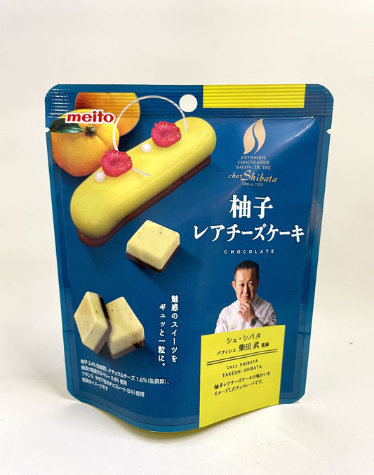 MEITO CHEZ SHIBATA YUZU RARE CHEESECAKE CHOCOLATE 24g