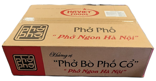 PHO BO/RICE NOODLE BEEF-WHOLE BOX-30BAGS