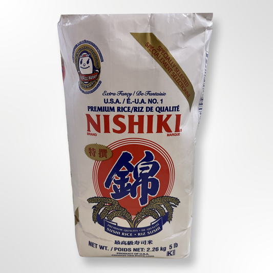 NISHIKI PREMIUM SUSHI RICE -MUSENMAI 5lb