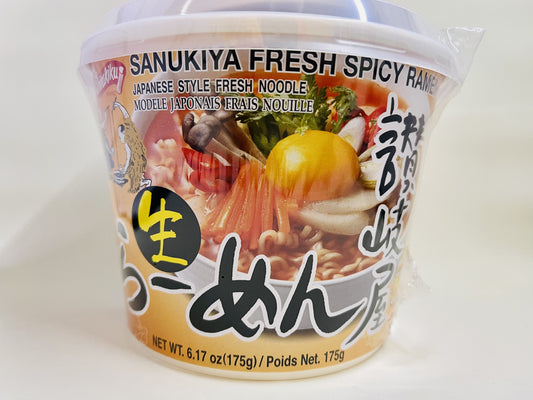 SANUKIYA FRESH SPICY RAMEN CUP