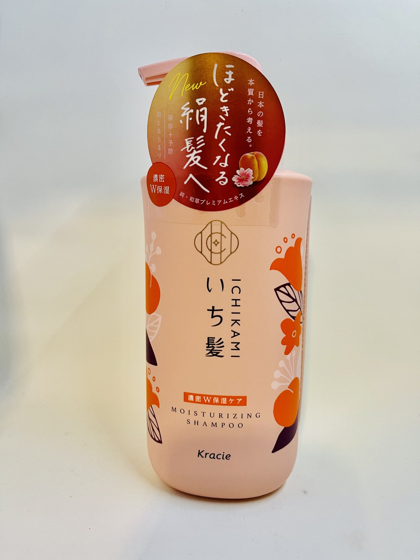 KRACIE ICHIKAMI MOISTURIZING SHAMPOO PUMP 16.2FLOZ(480ML)