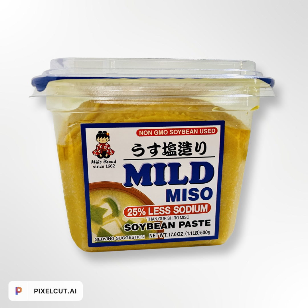 MISO SHINSHUICHI WHITE CUP USUSHIO  LESS SALT 500G