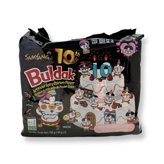 SAMYANG BULDAK HOT CHICKEN FLAVOR RAMEN 140GX5