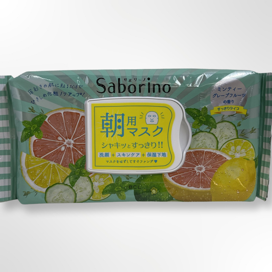 BCL SABORINO MORNING FACE MASK FRESH 32SHEETS