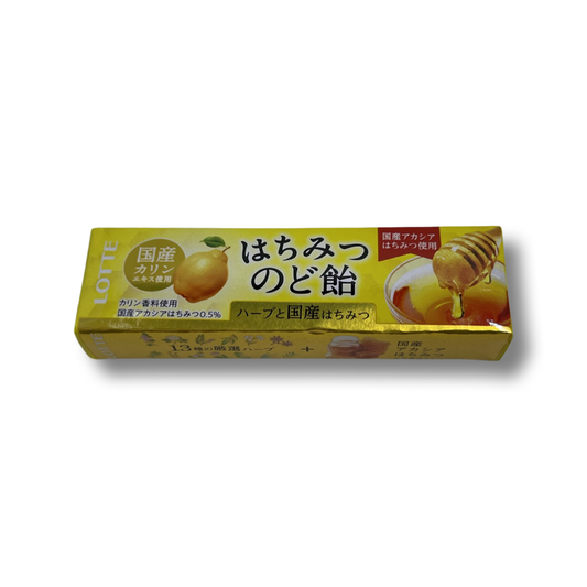 LOTTE  HONEY QUINCE THROAT CANDY