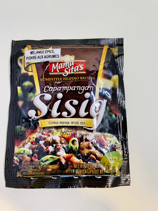 MAMA SITA'S SISIG/CITRUS PEPPER MIX 40G