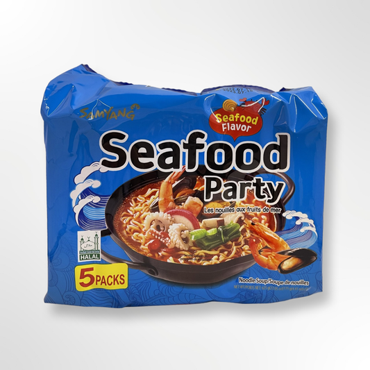 SAMYANG SEAFOOD PARTY RAMEN PK 125G*5