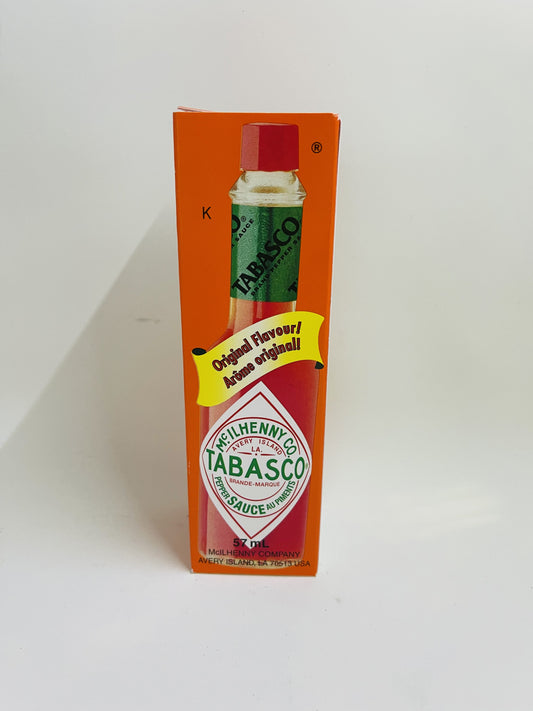 Tabasco hot sauce