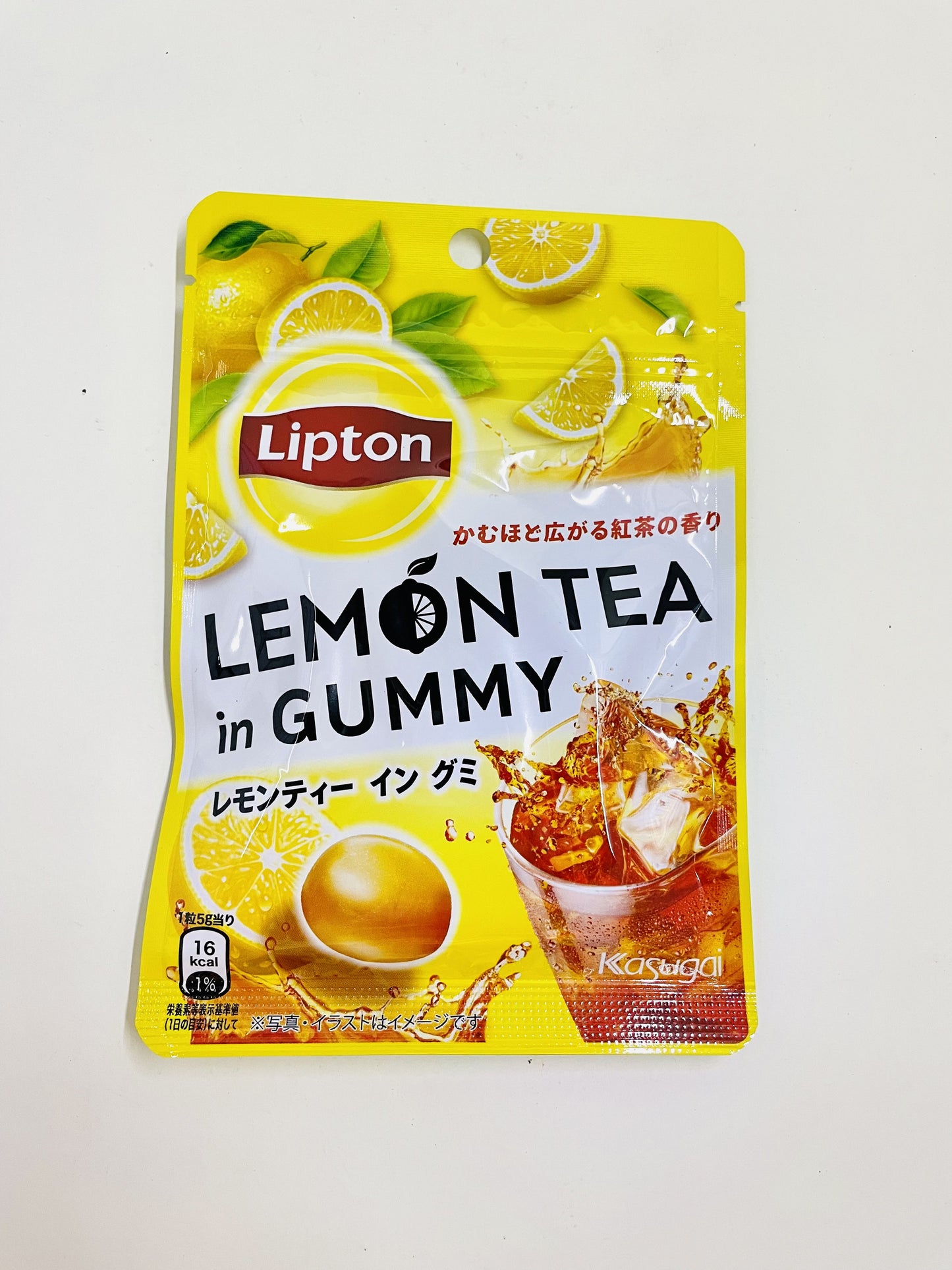 KASUGAI LIPTON LEMON TEA IN GUMMY 39G