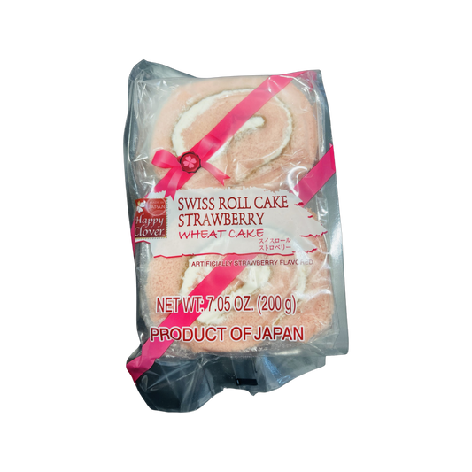 SWEETS SWISS ROLL STRAWBERRY 200G