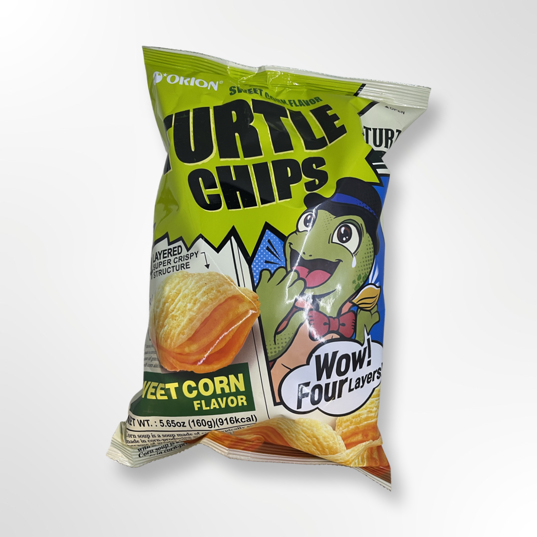 ORION TURTLE CHIPS SWEET CORN FLAVOR -160g