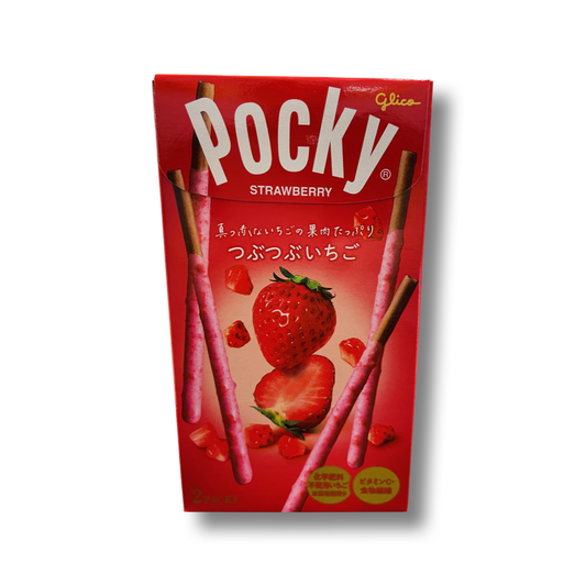 GLICO POCKY TSUBUTSUBU ICHIGO STRAWBERRY