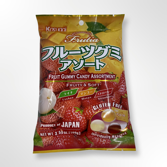 KASUGAI GUMMY FRUIT ASSORT 102G*