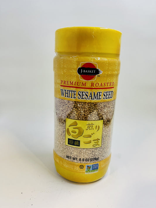 J BASKET  IRI SHIRO GOMA (JAR) ROASTED SESAME SEED  227G*