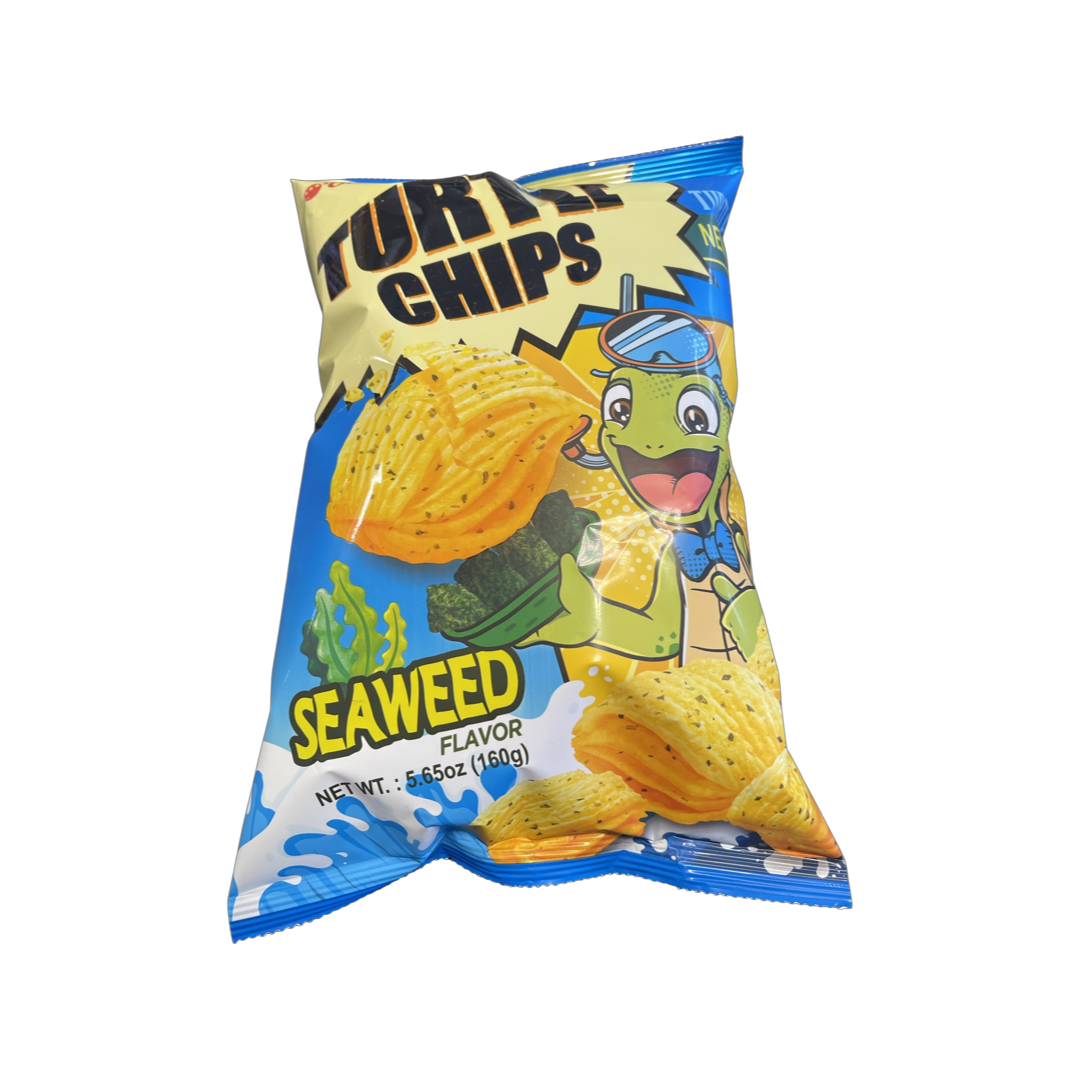 ORION TURTLE CHIPS SEAWEED 160g