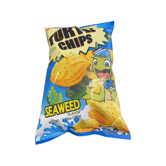 ORION TURTLE CHIPS SEAWEED 160g