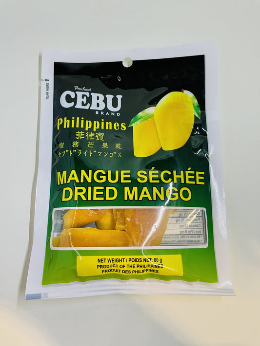 CEBU DRIED MANGO 80G