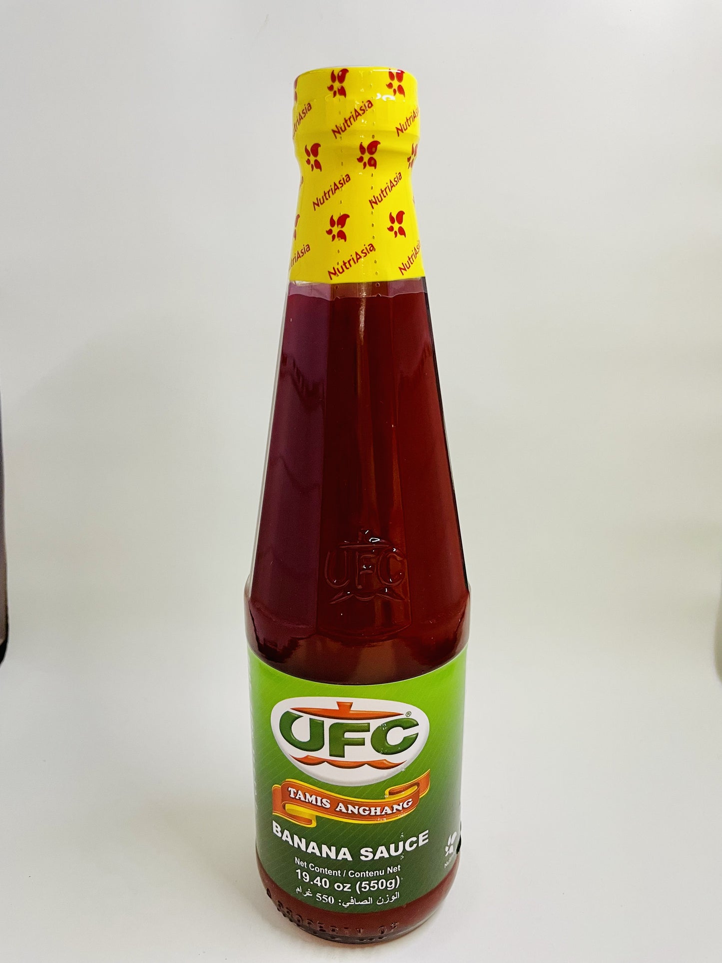 UFC BANANA SAUCE SWEET&SPICY (REGULAR-GREEN) 19OZ (550G)