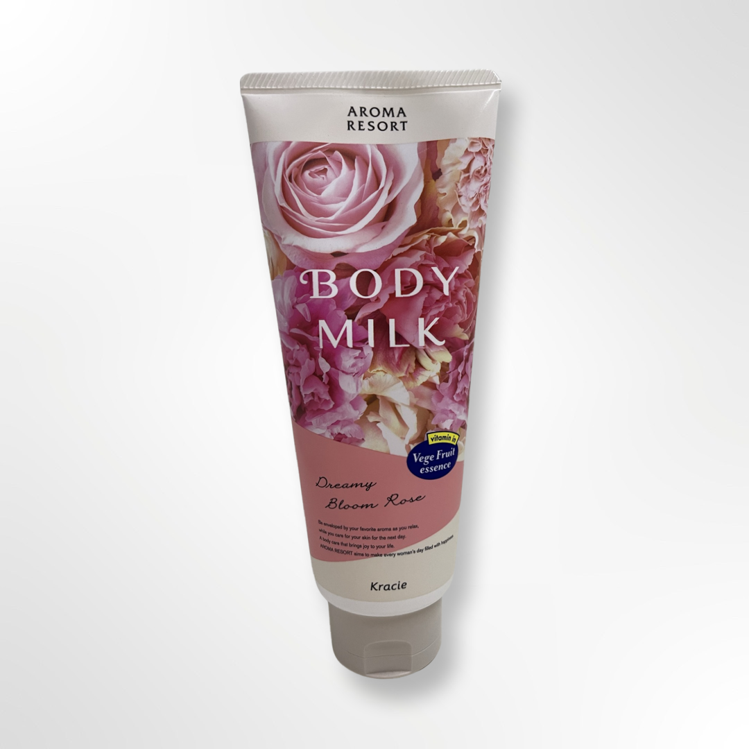 KRACIE AROMA RESORT BODY MILK DREAMY BLOOM ROSE