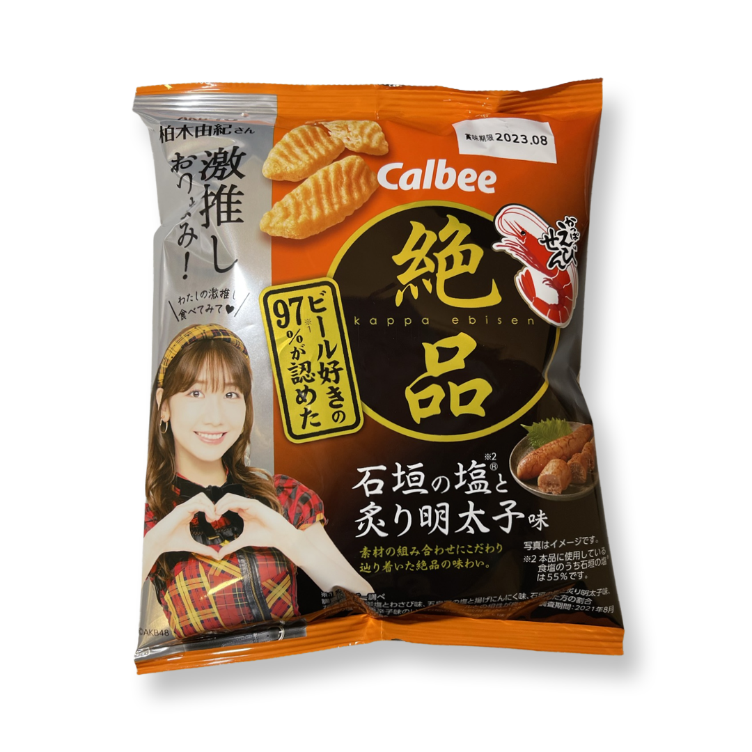 CALBEE KAPPA EBISEN SHRIMP MENTAIKO 60g