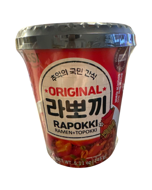 RAPOKKI CUP (RAMEN + TTEOBOKKI) 145g