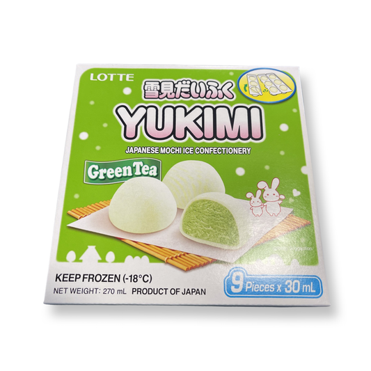 LOTTE YUKIMI JAPANESE MOCHI ICE CREAM MATCHA