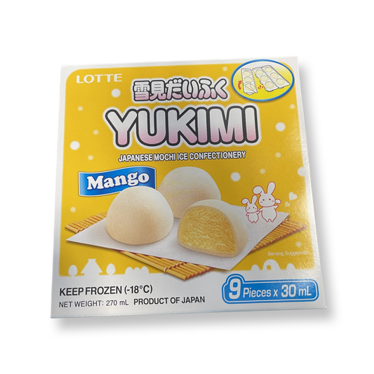 LOTTE YUKIMI JAPANESE MOCHI ICE CREAM MANGO