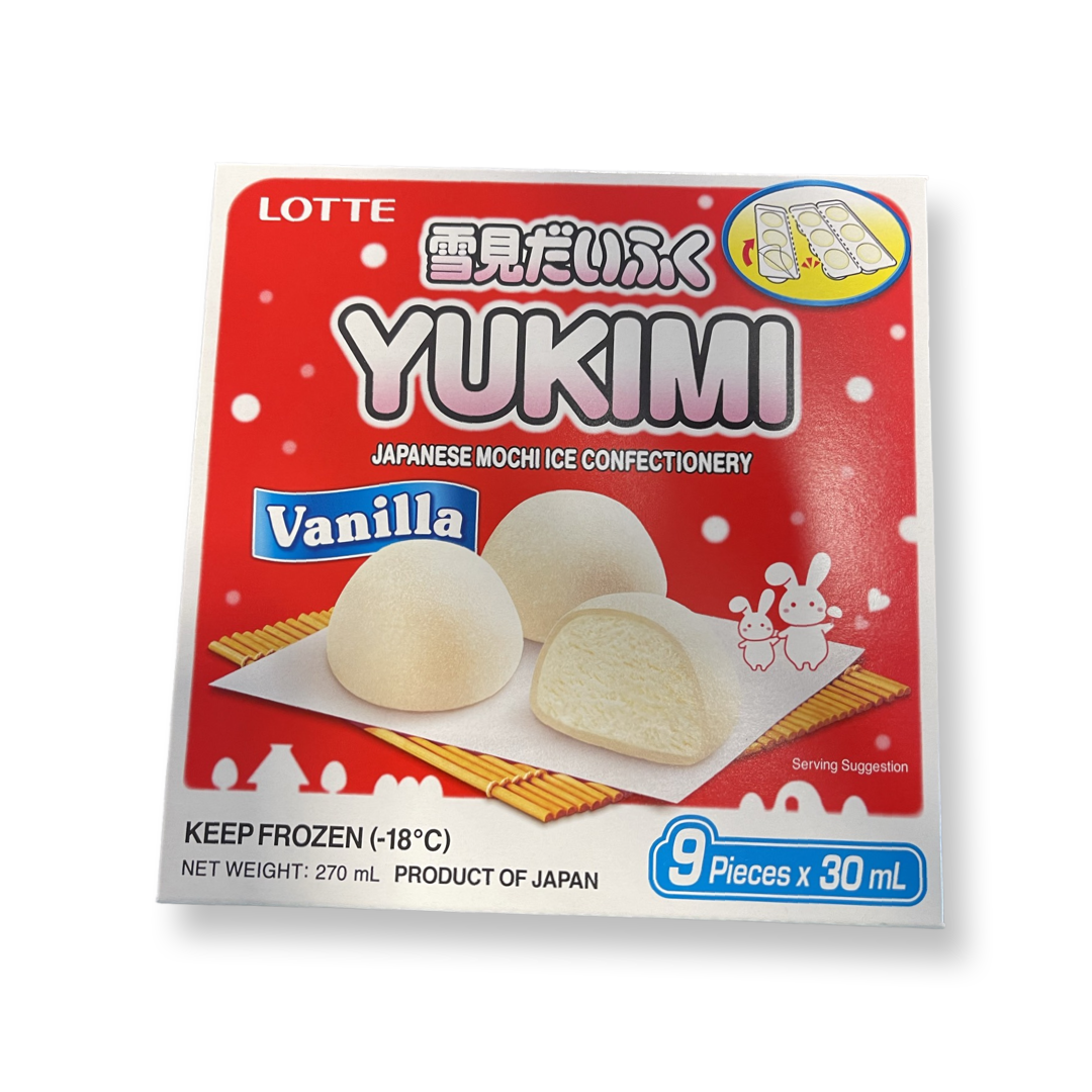LOTTE YUKIMI JAPANESE MOCHI STRAWBERRY ICE CREAM