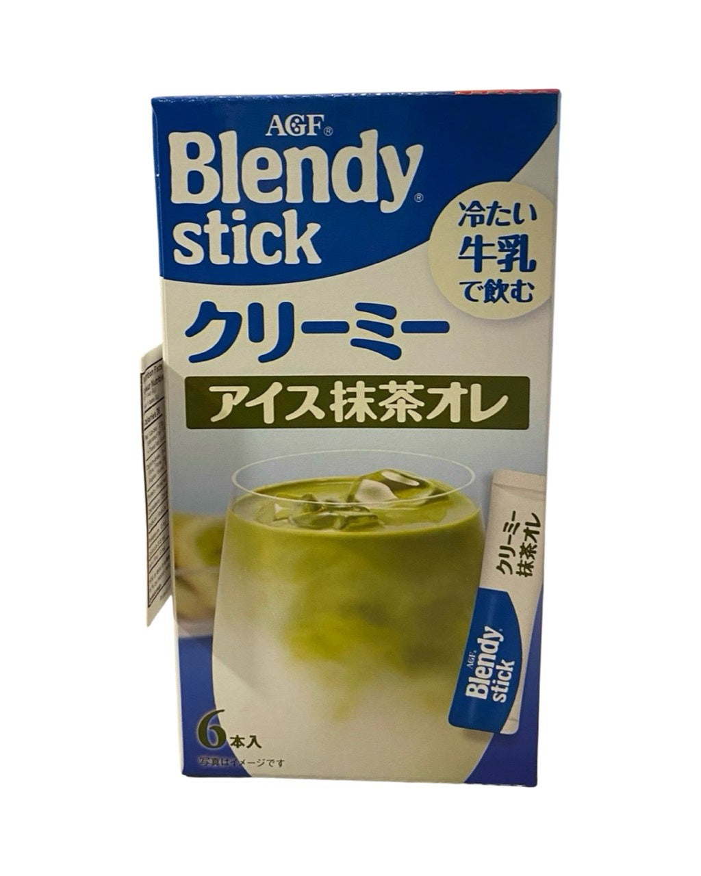 AGF - BLENDY STICK CREAMY ICED MATCHA 6P