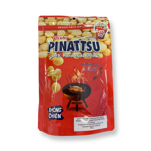 OISHI PINATTSU SPICY SQUID 85g