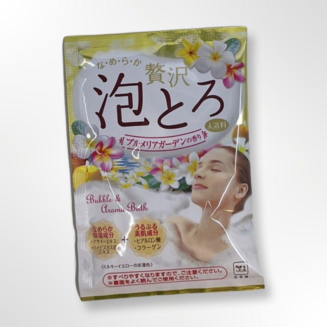 GYUNYU OYUMONOGATARI LUXURY BATH SALT PLUMERIA GARDEN