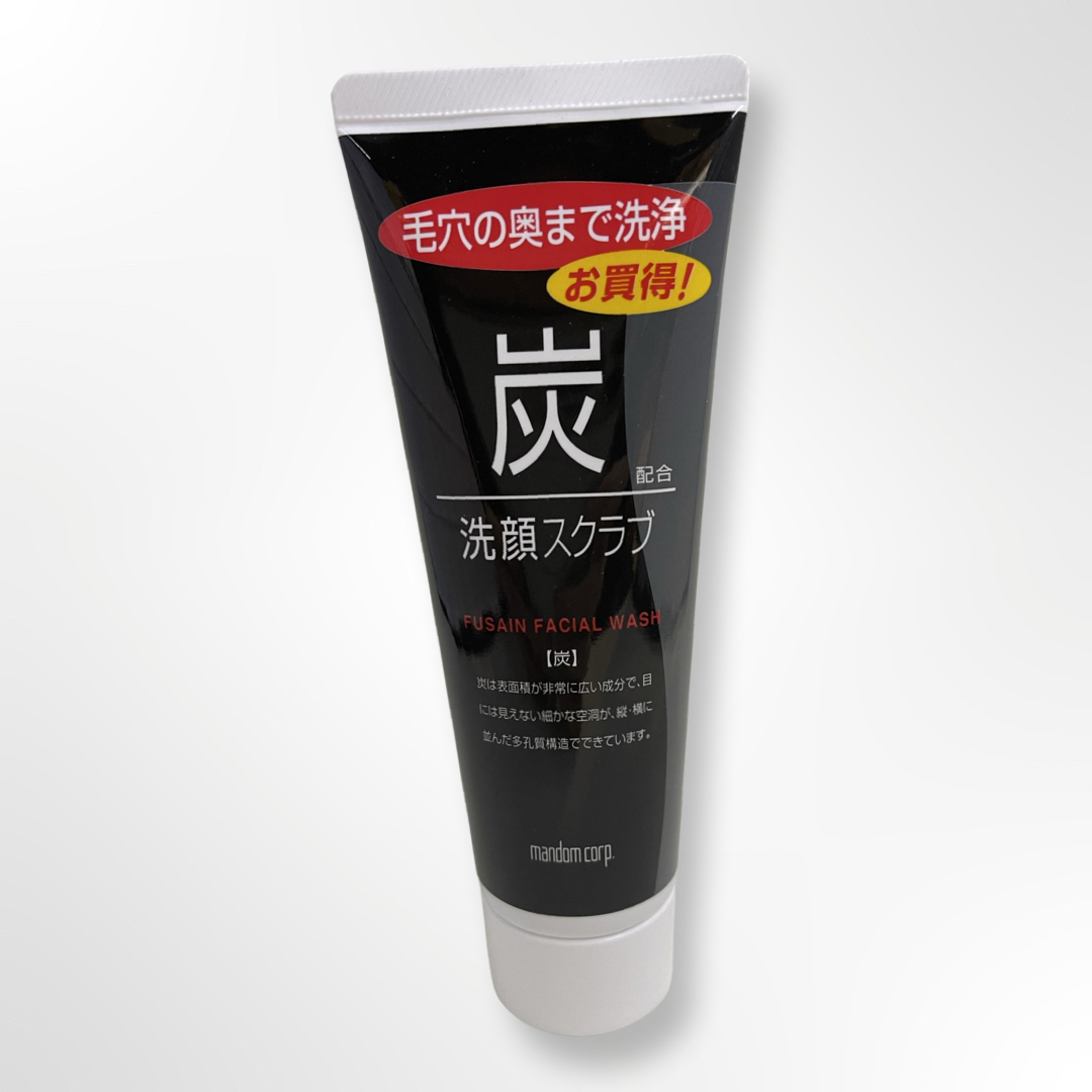 MANDOM MANDOM FACIAL SCRUB CHARCOAL