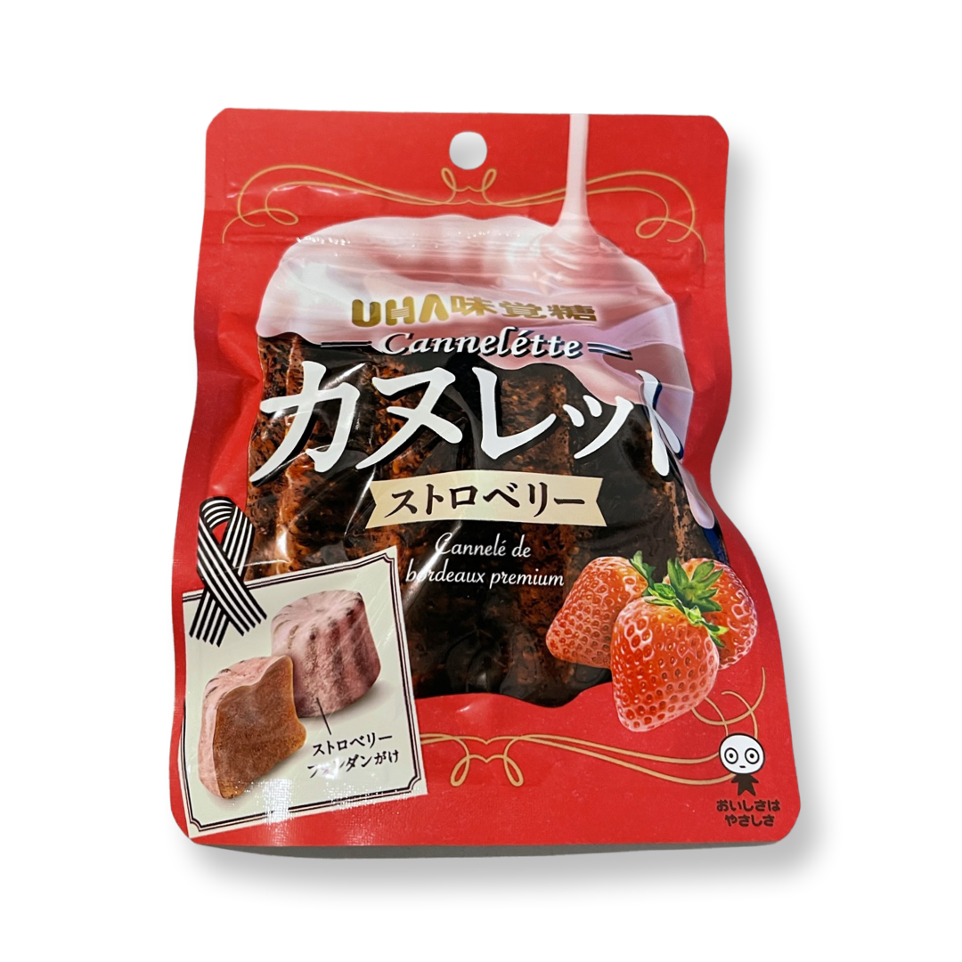 UHA CANNELETTE STRAWBERRY 40g