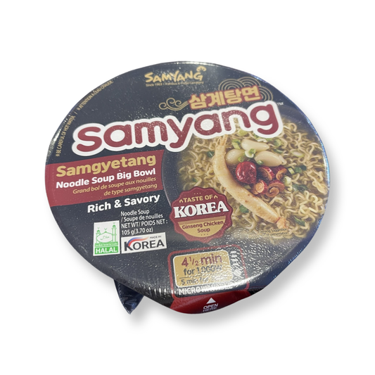 SY SAMGETANG NOODLE SOUP BIG BOWL 105g