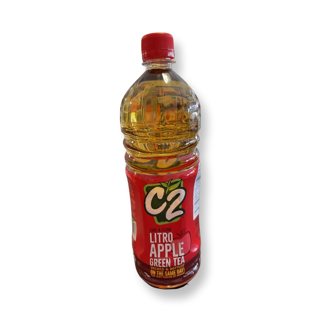 C2-APPLE GREEN TEA 1L