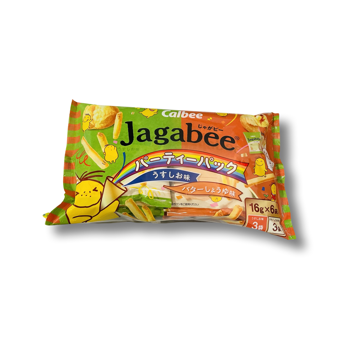 CALBEE JAGABEE PARTY PACK 6 BAGS 96G