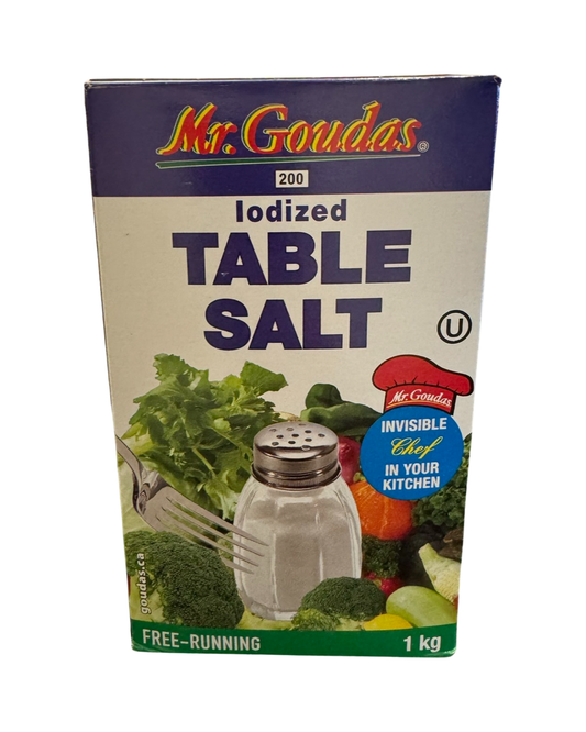 IODIZED TABLE SALT