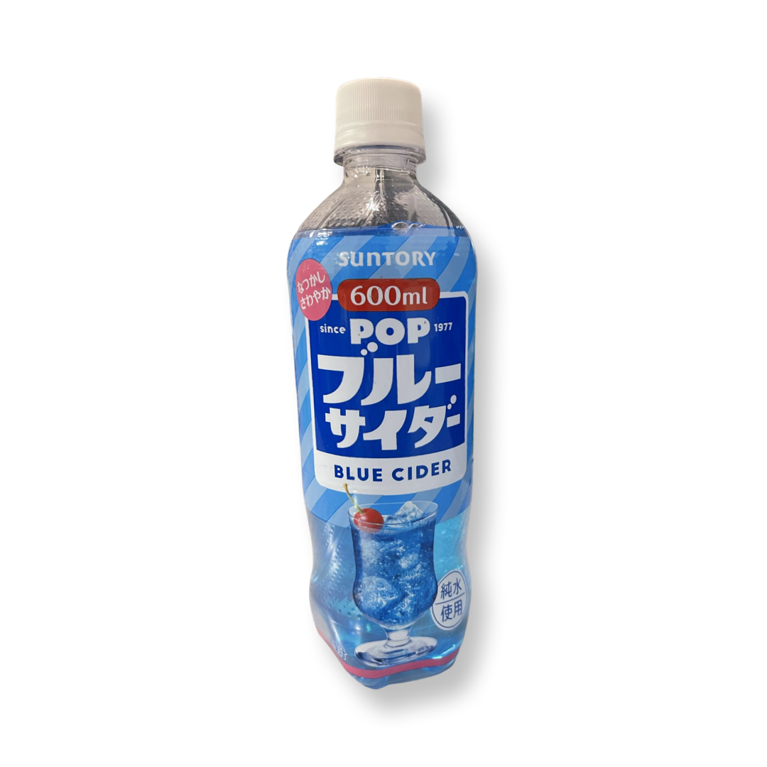 SUNTORY POP BLUE CIDER 600ML